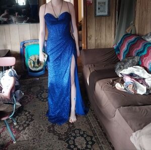 Prom, Homecoming dress. Size 4. Royal blue